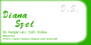 diana szel business card